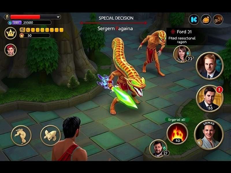 Naagin Serpent S Dominion gameplay screenshot showing serpent transformation